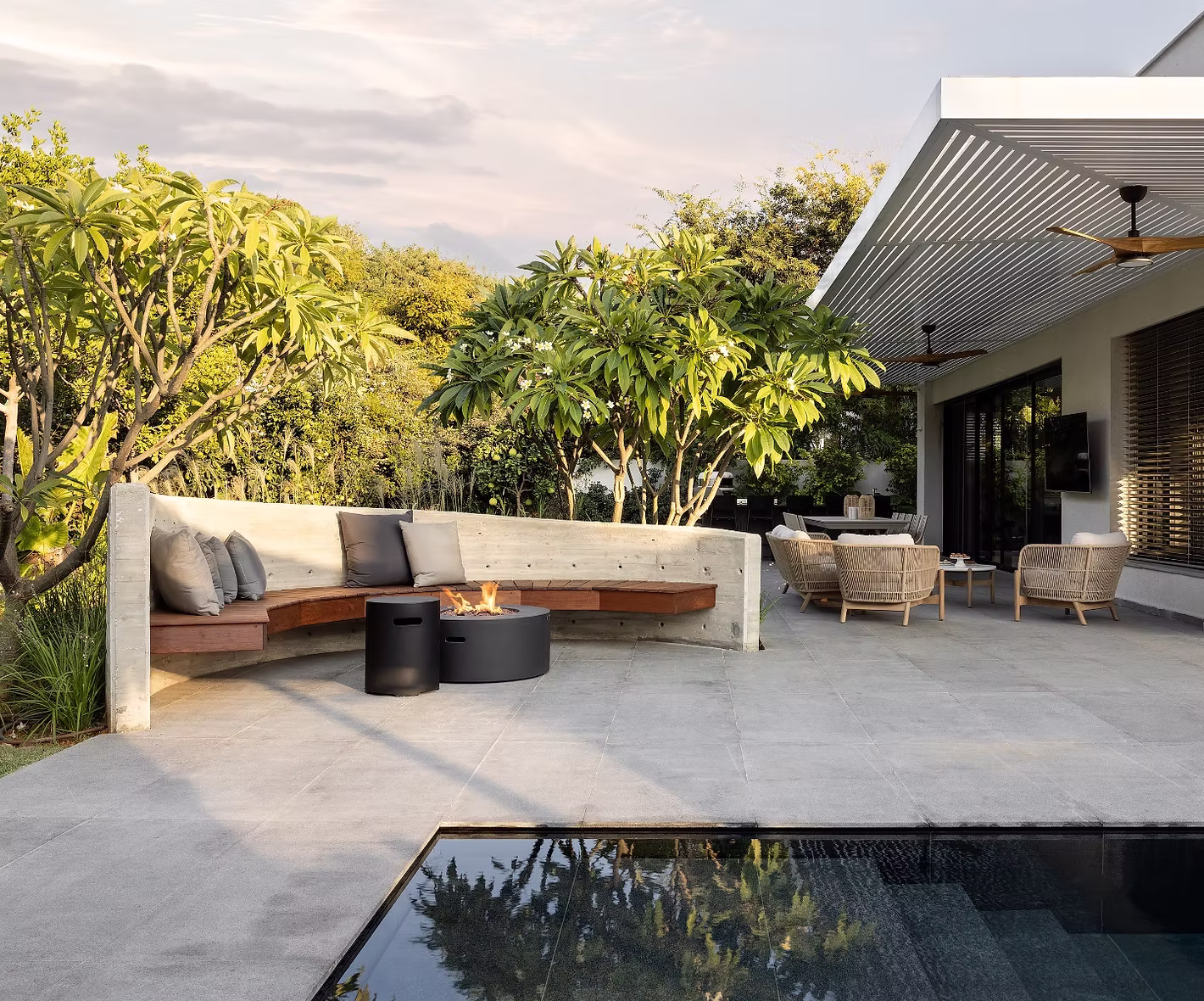 Luxury pool system designed by TAPA Solutions